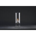 Paustian Wolfard oil lamp, extra large, clear glass