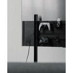 Pedestal Bendy Tall TV-Ständer, Charcoal