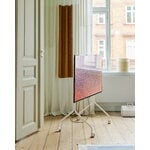 Pedestal Moon Rollin' TV stand, pearl, decoration image