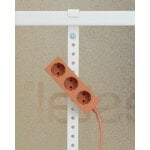 Pedestal Power Bar power strip, 2 m, dusty rose, decoration image