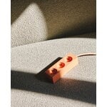 Pedestal Power Bar power strip, 2 m, dusty rose