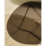 GUBI Pedrera coffee table, black - bronze structured glass, decoration image