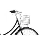 Pelago Bicycles Stainless Basket etukori, kiillotettu ruostumaton teräs