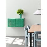 HAY Perforated wall cabinet, small, soft jade, decoration image