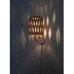 Pilke Lights Pilke Signature 18 varrellinen seinävalaisin, koivu, sisustuskuva