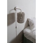 Pilke Lights Pilke Signature 18 varrellinen seinävalaisin, valkoinen, sisustuskuva