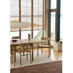 Fredericia Post chair, light oiled oak - cognac leather, decoration image