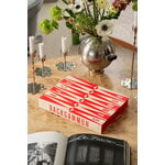 Printworks Classic - Kunst des Backgammon, rot - cremefarben, dekorationsbild