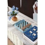 Printworks Classic - Art of Chess, mirror, light blue - copper, decoration image