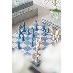 Printworks Reverra - Chess, beige - blue, decoration image