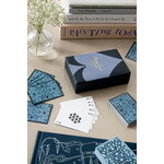 Printworks Reverra - Double Playing Cards, dark blue - light blue, decoration image