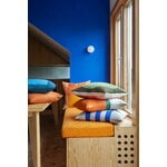 Røros Tweed Kvam cushion, 50 x 50 cm, blue