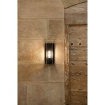 Sammode Quadratube W1 wall lamp, S, 300 mm, black