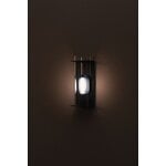 Sammode Quadratube W2 wall lamp, S, 300 mm, petrol