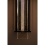 Sammode Quadratube W3 wall lamp, L, 700 mm, black