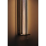 Sammode Quadratube W3 wall lamp, L, 700 mm, black