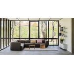 HAY Pier System 133 shelf, 3 columns, PS white - aluminium, decoration image