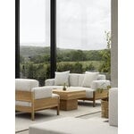 Karimoku Case N-CT02 coffee table, 60 x 70 cm, lacquered oak, decoration image