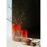 Fundamental Berlin Rise table vase, racing red