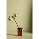 Nedre Foss Rabarbra vase, green amber, view 3