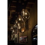 Bomma Tim pendant, medium, clear - brushed copper, decoration image