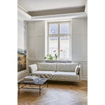 HAY Rebar sohvapöytä, 80 x 83 cm, musta - musta marmori
