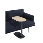 Muuto Tavolino Relate, rovere - nero