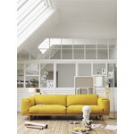Muuto Rest sofa, 3-seater, oak - Hallingdal 457, decoration image