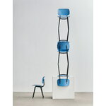 HAY Revolt chair, black - azure blue 3.0, decoration image