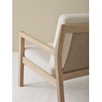 Ornäs Rialto lounge chair, white lacquered oak - Orsetto 011