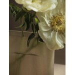 Muuto Ridge vase, 35 cm, taupe frosted glass, decoration image