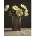 Muuto Ridge vase, 35 cm, taupe frosted glass, decoration image