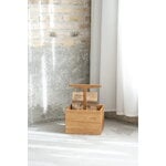 Ro Collection Toolbox container, high, oiled oak, decoration image