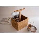 Ro Collection Toolbox container, high, oiled oak, decoration image