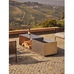 Röshults Brazier outdoor fire pit, stainless steel