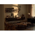 String Furniture String chest with 2 drawers, 58 x 30 cm, black stained ash, view 7
