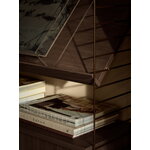 String Furniture String - Mensola per riviste, 58 x 30 cm, rovere scuro, vista 4