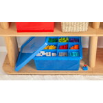Room Copenhagen Lego Sort & Store box, medium, sininen, decoration image
