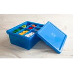 Room Copenhagen Lego Sort & Store box, medium, sininen, decoration image