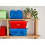 Room Copenhagen Lego Sort & Store box, medium, red, decoration image