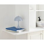 Louis Poulsen Panthella 160 Portable V2 table lamp, pale blue acryl