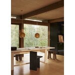 Louis Poulsen Lampada a sospensione VL45 Radiohus 250, ottone - ambra, immagine decorativa