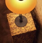 Louis Poulsen PH 3/2 table lamp, Centenary Edition, aged brass - amber - opal white, decoration image
