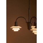 Louis Poulsen PH 1/1 Chandelier 3, Centenary Edition, gealtertes Messing - Terrakotta, dekorationsbild