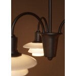 Louis Poulsen PH 1/1 Chandelier 3, Centenary Edition, gealtertes Messing - Terrakotta, dekorationsbild