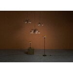 Louis Poulsen PH 3/2 table lamp, Centenary Edition, aged brass - amber - opal white, decoration image