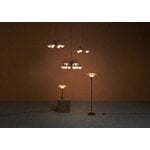 Louis Poulsen PH 3/2 table lamp, Centenary Edition, aged brass - amber - opal white, decoration image