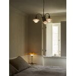 Louis Poulsen PH 3/2 table lamp, Centenary Edition, aged brass - amber - opal white, decoration image