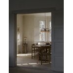 Louis Poulsen PH 3/2 table lamp, Centenary Edition, aged brass - amber - opal white, decoration image