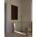 Louis Poulsen PH 3 1/2-2 1/2 floor lamp, Centenary Edition, aged brass-amber-opal white, decoration image